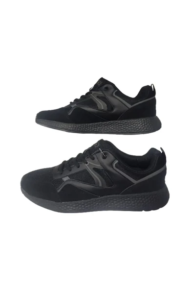 Cheta Erkek Siyah Ortopedik Taban Günlük Spor Ayakkabı chta599-03 - Resim 4