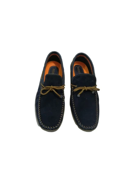 Rekirs Erkek Lacivert Beta Fiyonklu Loafer Ayakkabı Re097-10 - Resim 4