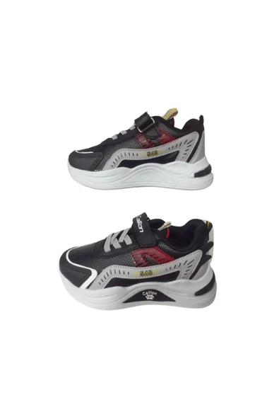 Callion Erkek Çocuk Siyah-Füme Ortopedik Taban Günlük Ayakkabı - Resim 6