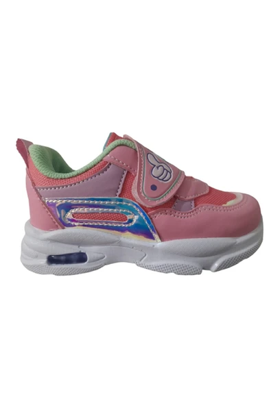 Cicimo Kids Pembe Rahat Ortopedik Kız Çocuk Günlük Spor Ayakkabı - Resim 6