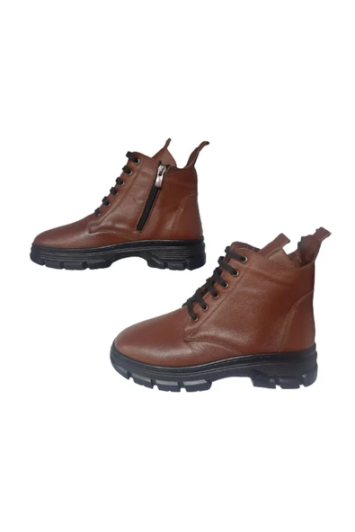 Pierre Cardin PİERRE CARDİN Kadın Kahverengi Ortopedik Taban Bot - Resim 3