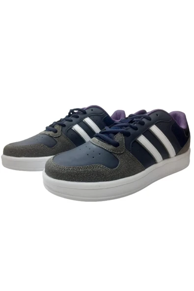 Best Of Kadın Lacivert Mor Ultra Hafif Ortopedik Taban Yürüyüş Ayakkabısı - 5