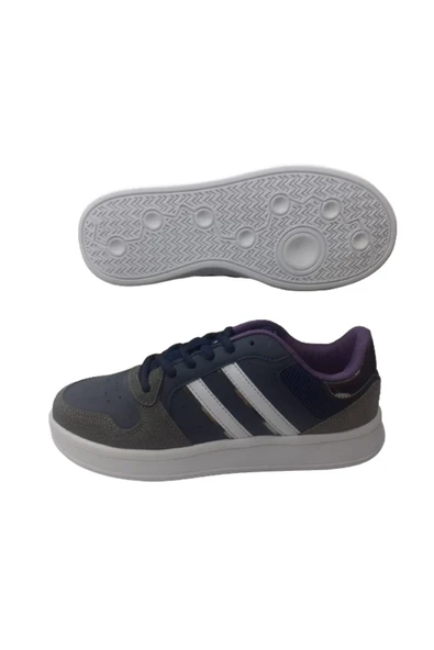 Best Of Kadın Lacivert Mor Ultra Hafif Ortopedik Taban Yürüyüş Ayakkabısı - 4