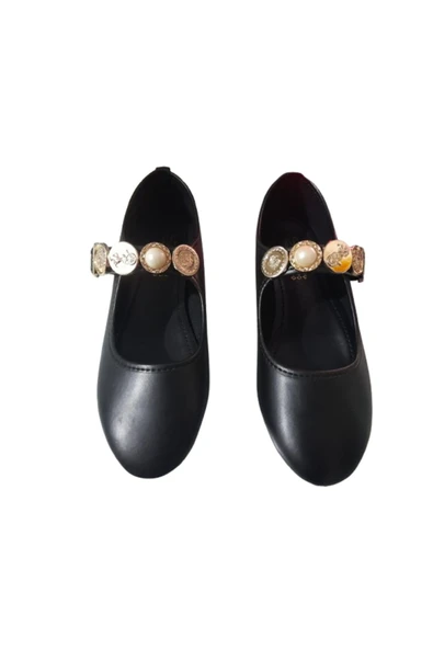 CEYLANLAR Günlük Kadın Babet Ayarlanabilir Tokalı Hafif Rahat Ayakkabı - Resim 5