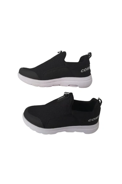 Cheta Unisex Siyah-beyaz Anarok Günlük Spor Ayakkabı - Resim 2