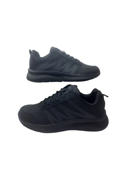 MRICH M-RICH Erkek Siyah-Siyah Ultra Hafif Ortopedik Taban Yürüyüş Ayakkabı ürün görseli