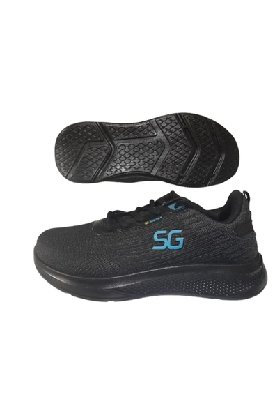 Sigma SİGMA Siyah Triko Günlük Spor Ayakkabı - Resim 4