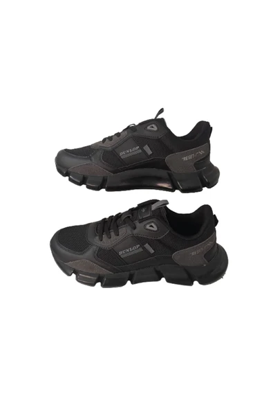 DUNLOP Siyah Köpük Taban Erkek Spor Ayakkabı - Resim 3