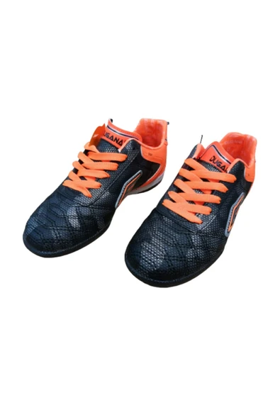 Dugana Dgn0223-020 Erkek Çocuk Siyah Turuncu Halı Saha Ayakkabı - Resim 5