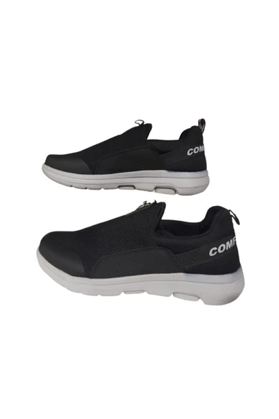 Cheta Unisex Siyah-beyaz Anarok Günlük Spor Ayakkabı - Resim 6