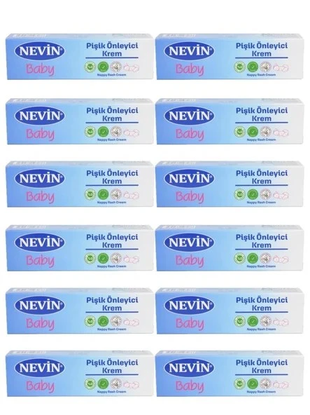 Nevin Pişik Önleyici Krem Kantaron Yağlı 30 ml 12 Adet