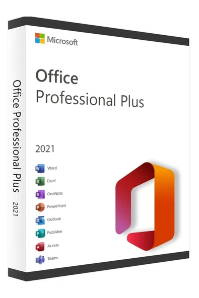 MICROSOFT Office 2021 Pro Plus Lisans - Süresiz Kullanım - Windows 10/11 ürün görseli 1