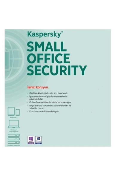 KASPERSKY Small Office Security 25pc 25md 3fs 1 Yıl
