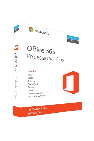 MICROSOFT Office 365 Professional 2024 Dijital Lisans Üyeliği Garantili