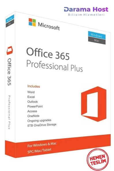 MICROSOFT Office 365 Professional 2023 Dijital Lisans Üyeliği ürün görseli 1