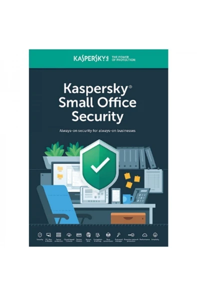 KASPERSKY Small Office Security Antıvırus 1 Server+10 Pc+ 10 Mobil Cihaz 1 Yıl
