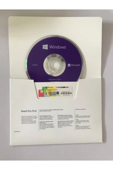 MICROSOFT Windows 10 Pro Fqc-08977 Işletim Sistemi - Resim 2