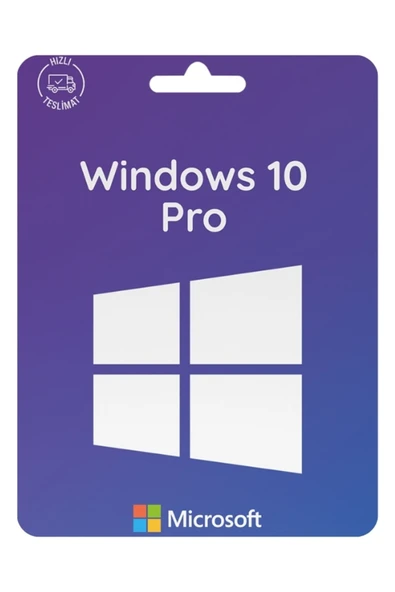 MICROSOFT Windows 10 Pro Dijital Lisans Key