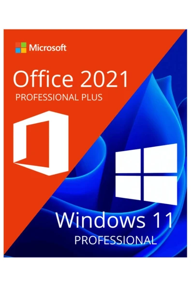 MICROSOFT Windows 11 Pro + Office 2021 Dijital Lisans Anahtarı ürün görseli 1