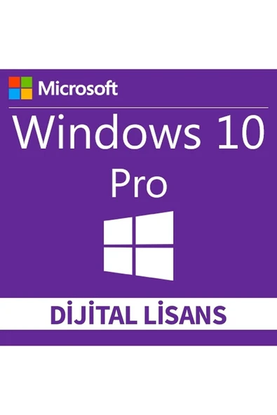 MICROSOFT Windows 10 Pro Dijital Lisans Anahtarı ürün görseli 1