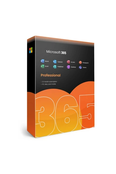 Microsoft Office 365 Pro Plus 2025 Dijital Lisans Üyeliği - Windows, Macos, Macbook Uyumlu - Resim 3