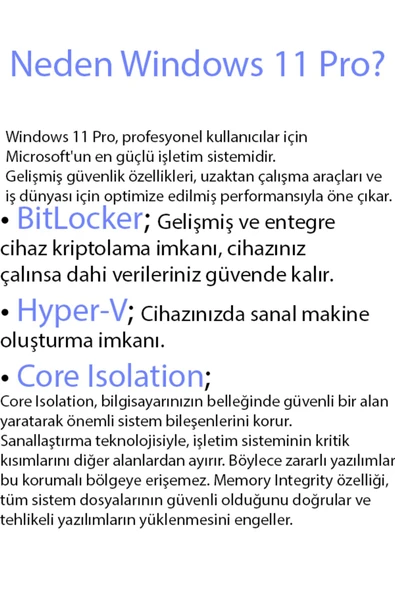 MICROSOFT Windows 11 Pro Dijital Lisans Anahtarı - 2