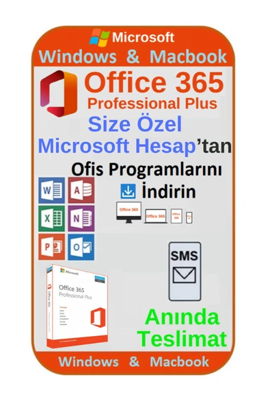 MICROSOFT Office 365 Professional 2025 - Macos & Windows Uyumlu Lisans Hesabı ürün görseli 1