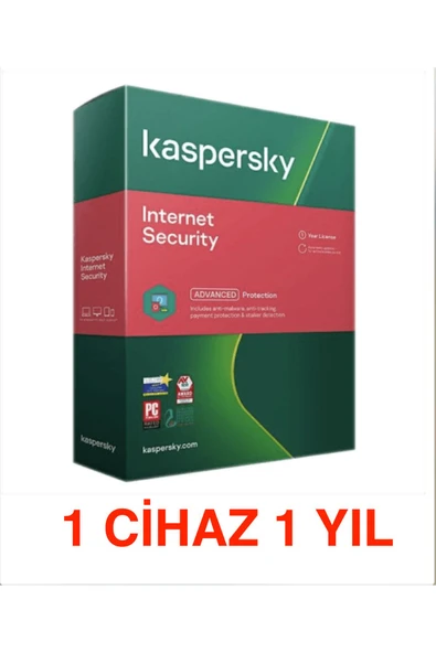 KASPERSKY İnternet Security 1 Cihaz 1 Yıl ( Dijital Teslimat) ürün görseli 1