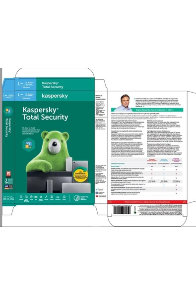 KASPERSKY Total Security 1 Kullanıcı 1 Yıl