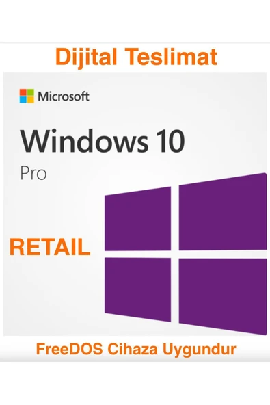 MICROSOFT Windows 10 Pro Dijital Indirilebilir Lisans Anahtarı - 1