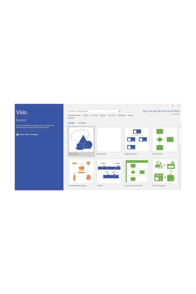 Office Microsoft Visio Standart 2016 Dijital Lisans - Resim 3