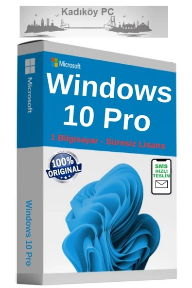 MICROSOFT Windows 10 Pro Lisans -aktifleştirme Etkinleştirme Lisans - Süresiz ürün görseli 1
