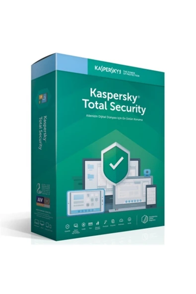 KASPERSKY Total Security 1 Kullanıcı 1 Yıl