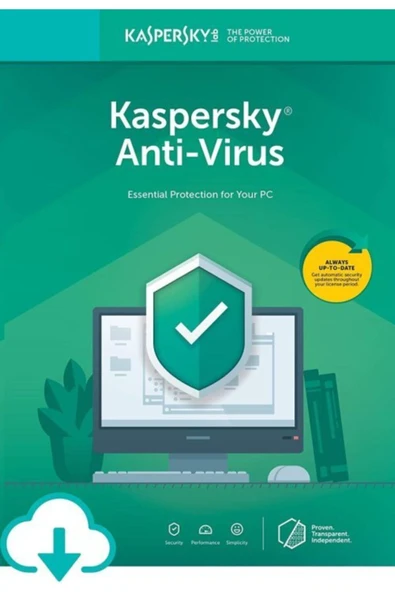 MH Yazılım Kaspersky Antivirüs 2020 - 1 Yıl - 1 Pc - 1