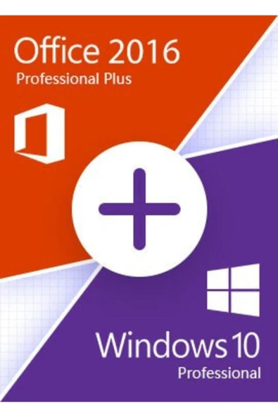 MICROSOFT Windows 10 Pro + Office 2016 Pro Plus