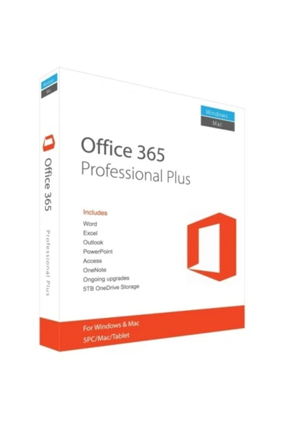 Office 365 Pro Plus 5 Pc (windows/mac) Abonelik ürün görseli 1