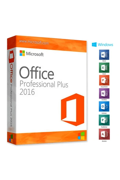 MICROSOFT Ms Offıce 2016 Home Busıness 32-64bıt Tr (T5D-02714) ürün görseli 1