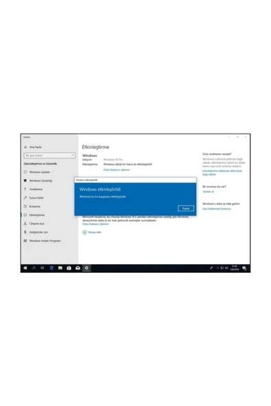 Microsoft Windows 10 Pro Dijital Lisans - Resim 3