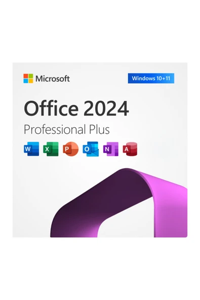 MICROSOFT Office 2024 Pro Plus Dijital Lisans Anahtarı Ömür Boyu ürün görseli 1