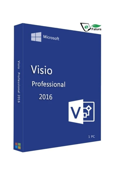 Office Microsoft Visio Professional 2016 Dijital Lisans ürün görseli 1