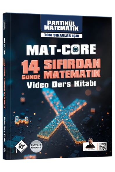 Partikül Matematik Mat-Core 14 Günde Sıfırdan Matematik Video Ders Kitabı KR Akademi Yayınları