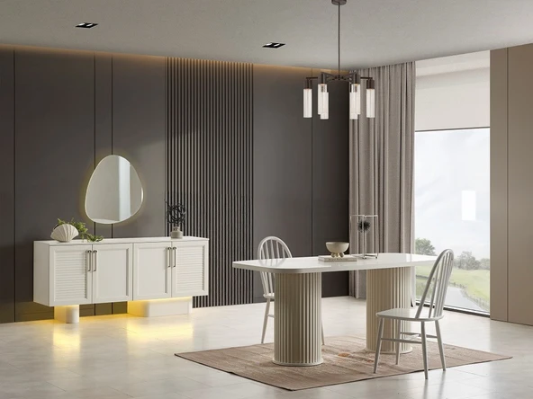 PRADA MDF YEMEK ODASI ürün görseli 1