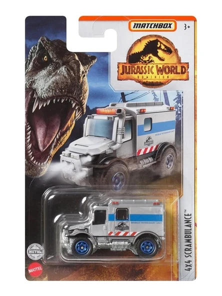 Matchbox Jurassic World 4x4 Scrambulance FMW90 HBH08 ürün görseli