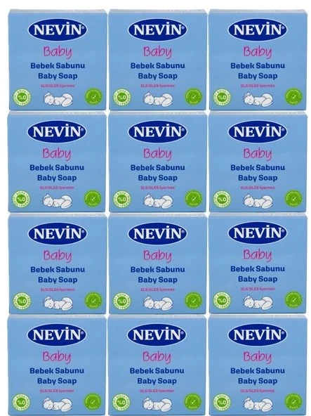Nevin Bebek Sabunu 100Gr 12 Adet