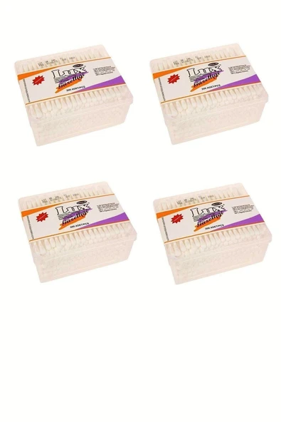 LUX Kulak Temizleme Çubuğu 200'lü x 4 Adet ürün görseli