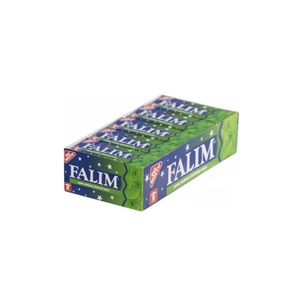Falım Nane Aromalı Şekersiz Sakız 5 li 20 Adet x 140 g - 1