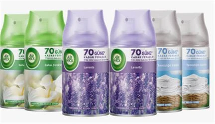 Airwick 250ml 6lı - Bahar Çiçekleri Esinti Oda Kokusu Sprey Makina Yedek Spreyi - 2