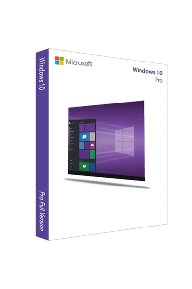 MICROSOFT Windows 10 Pro Ingilizce 32/64 Bit Lisans ürün görseli 1