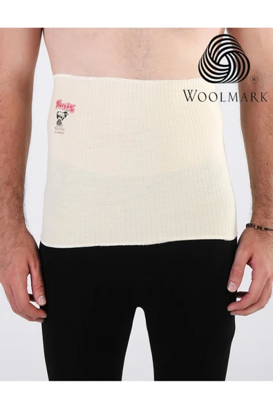 Merinos Yününden %100 Yün Geçirmeli İnce Bel Korsesi ürün görseli