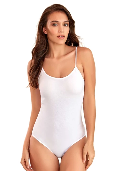 BERRAK İP ASKILI 3'Ü1 ARADA ÇITÇITLI BADİ (SİYAH-BEYAZ-TEN) 3'LÜ PAKET